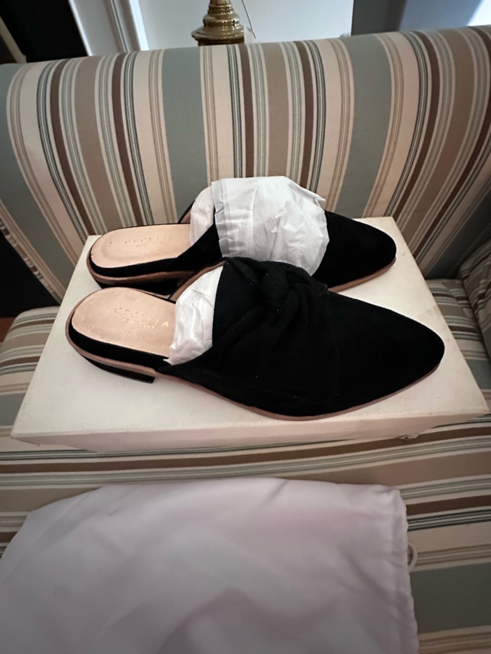 CECELIA NEW YORK Black Women's Mules